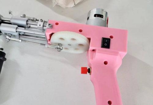 Pink Tufting Gun, Lightweight, Adjustable Speed, Ideal for All Skill Levels photo review